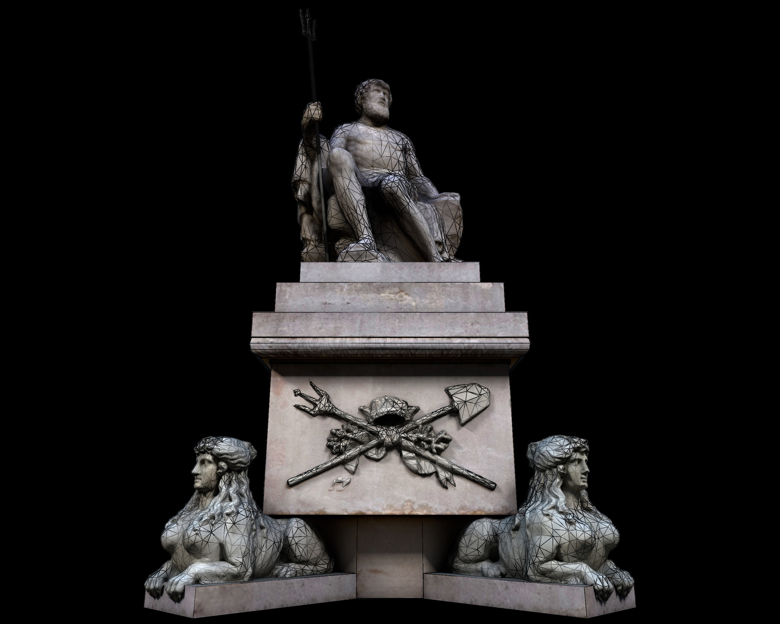 Neptú, an Sculpture Mapping